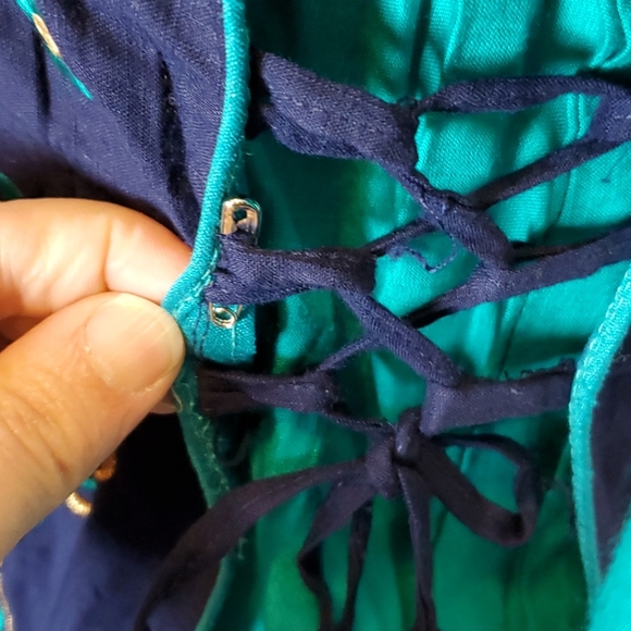 Embroidered tunic, long sleeves, 42, small/med - Picture 6 of 10